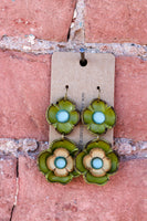 Double Flower Earrings