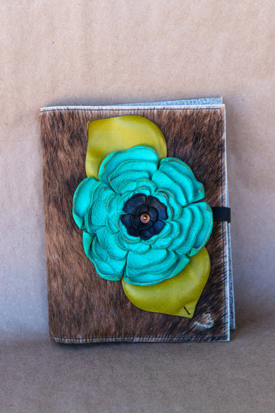 Cowhide Notebook