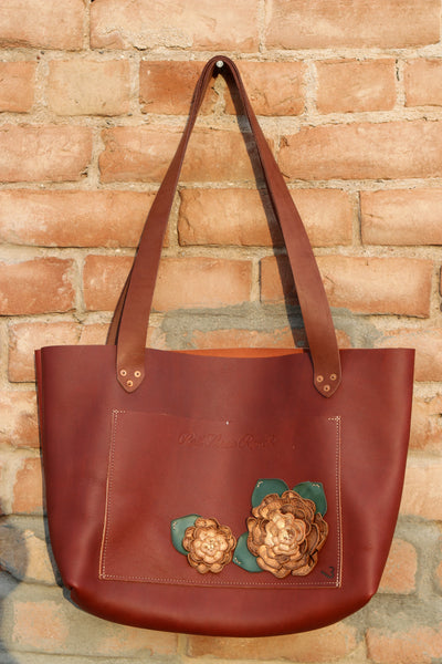 MINI Leather Tote Bag