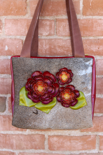 Cowhide & Leather Travel Case