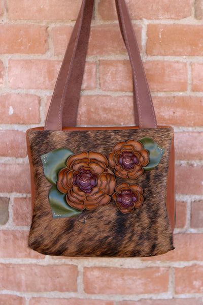 Cowhide & Leather Travel Case