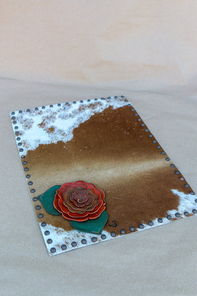 12 x 16 Cowhide Centerpiece