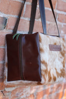 Cowhide & Leather Jewelry/Travel Case