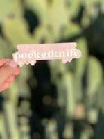 Pocketknife Sticker