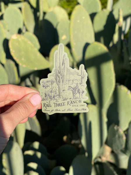 Saguaro Alley Sticker