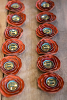Leather Chap Flowers