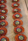 Leather Chap Flowers
