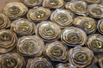 Leather Chap Flowers