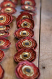 Leather Chap Flowers