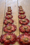 Leather Chap Flowers